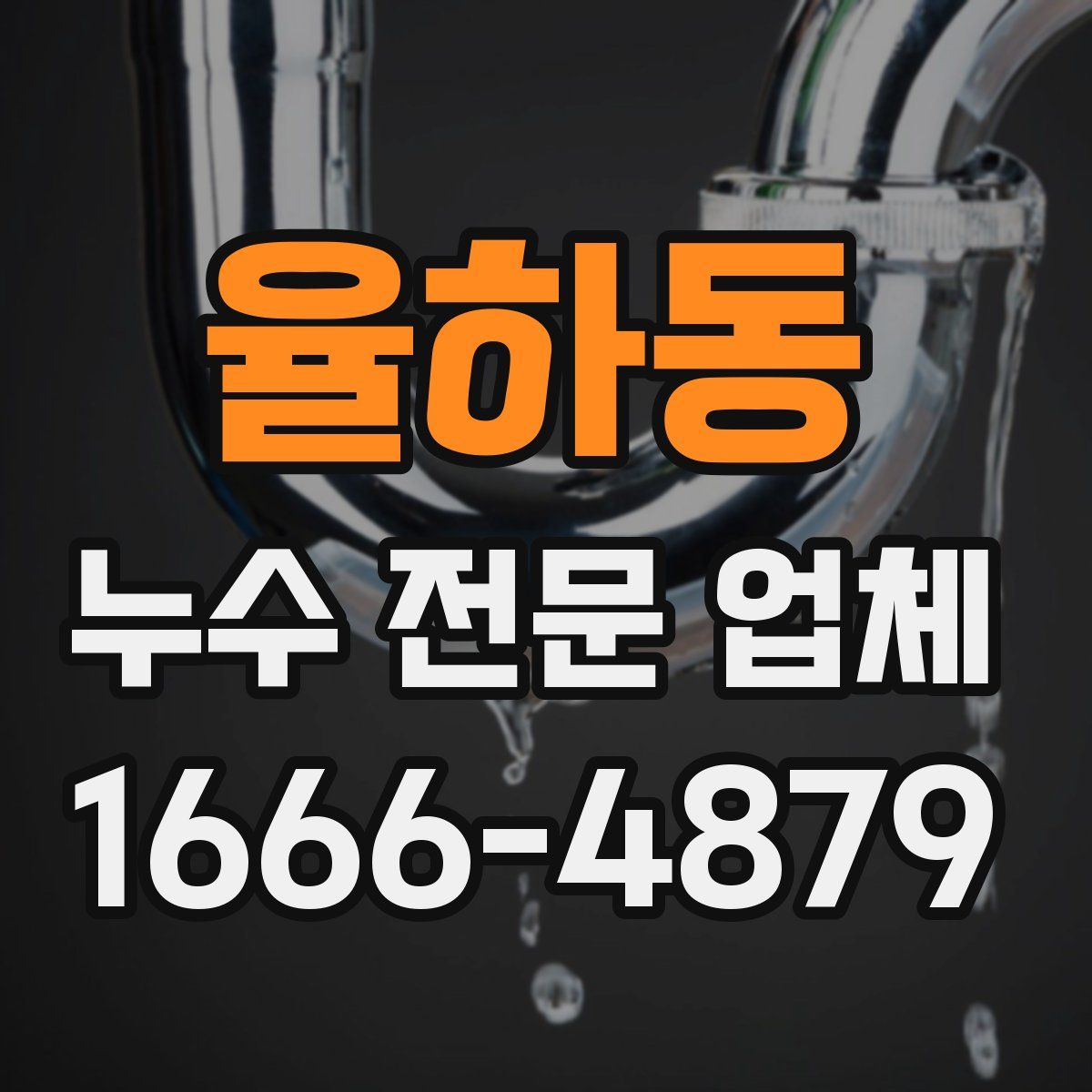 율하동 누수 전문 업체