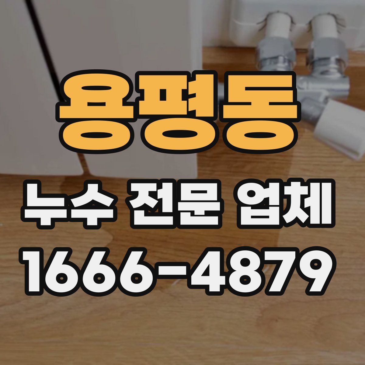 용평동 누수 전문 업체