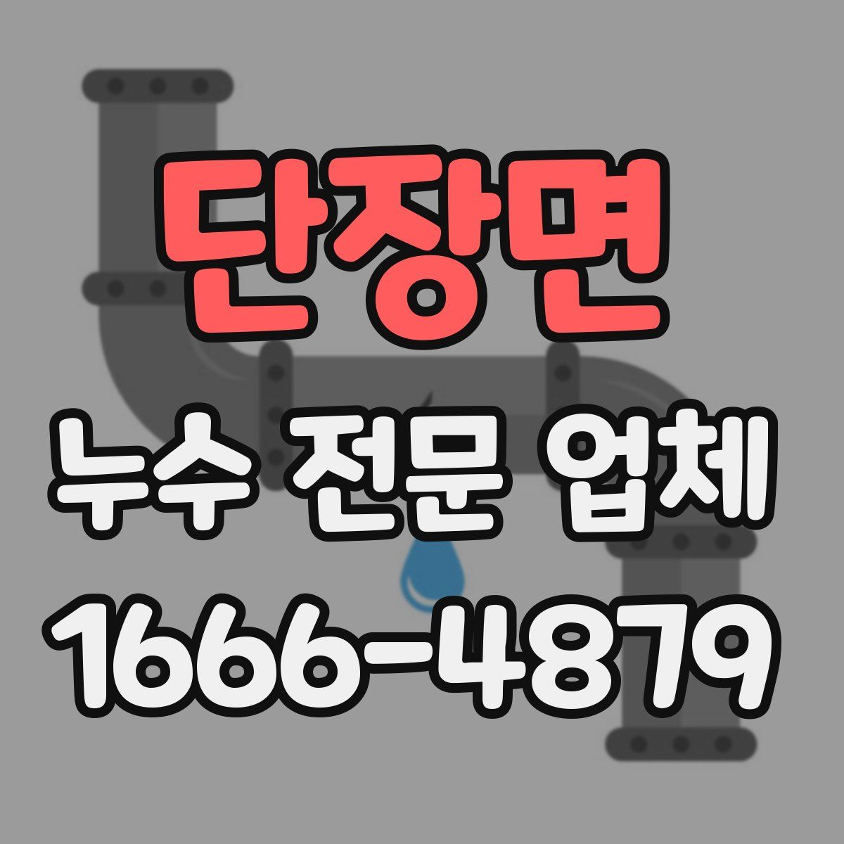 단장면 누수 전문 업체