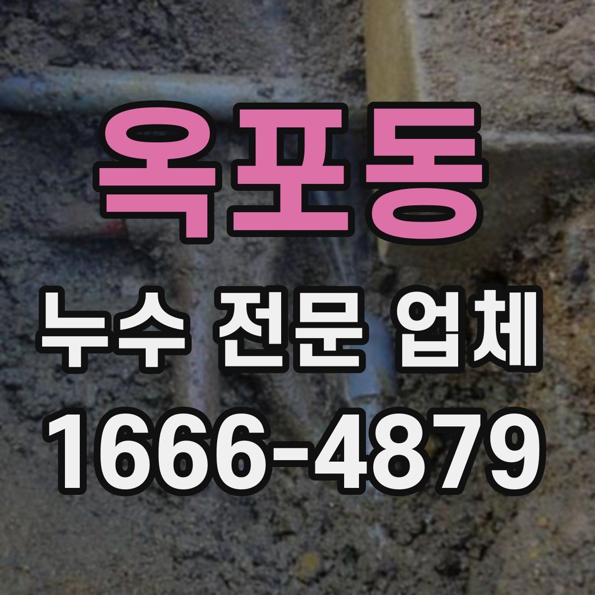 옥포동 누수 전문 업체
