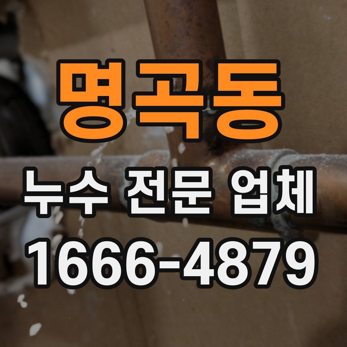 명곡동 누수 전문 업체