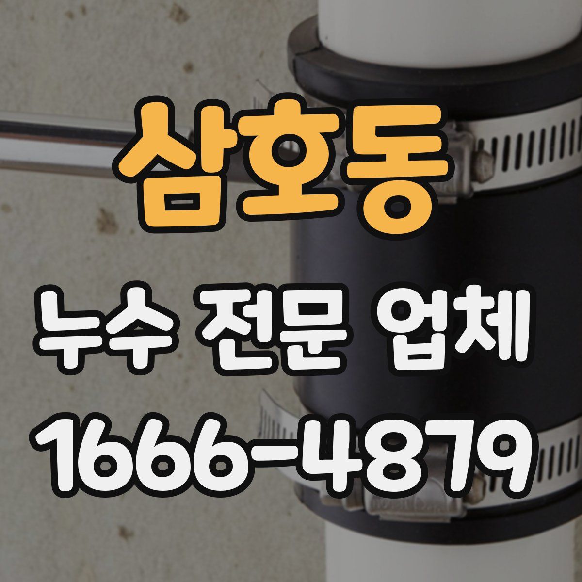 삼호동 누수 전문 업체