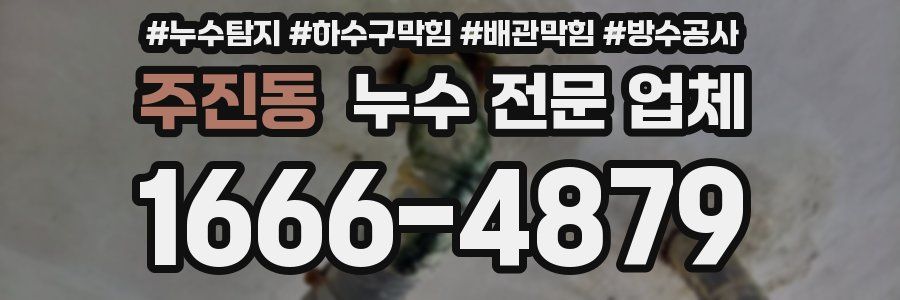 주진동 누수 전문 업체
