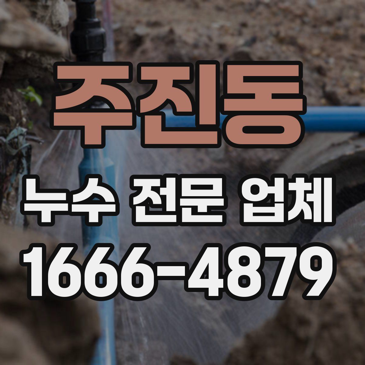 주진동 누수 전문 업체