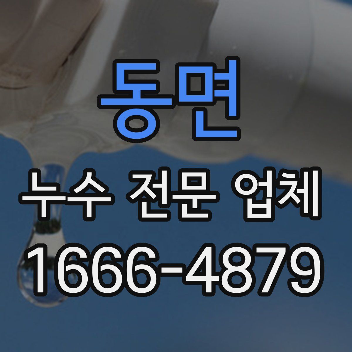 동면 누수 전문 업체