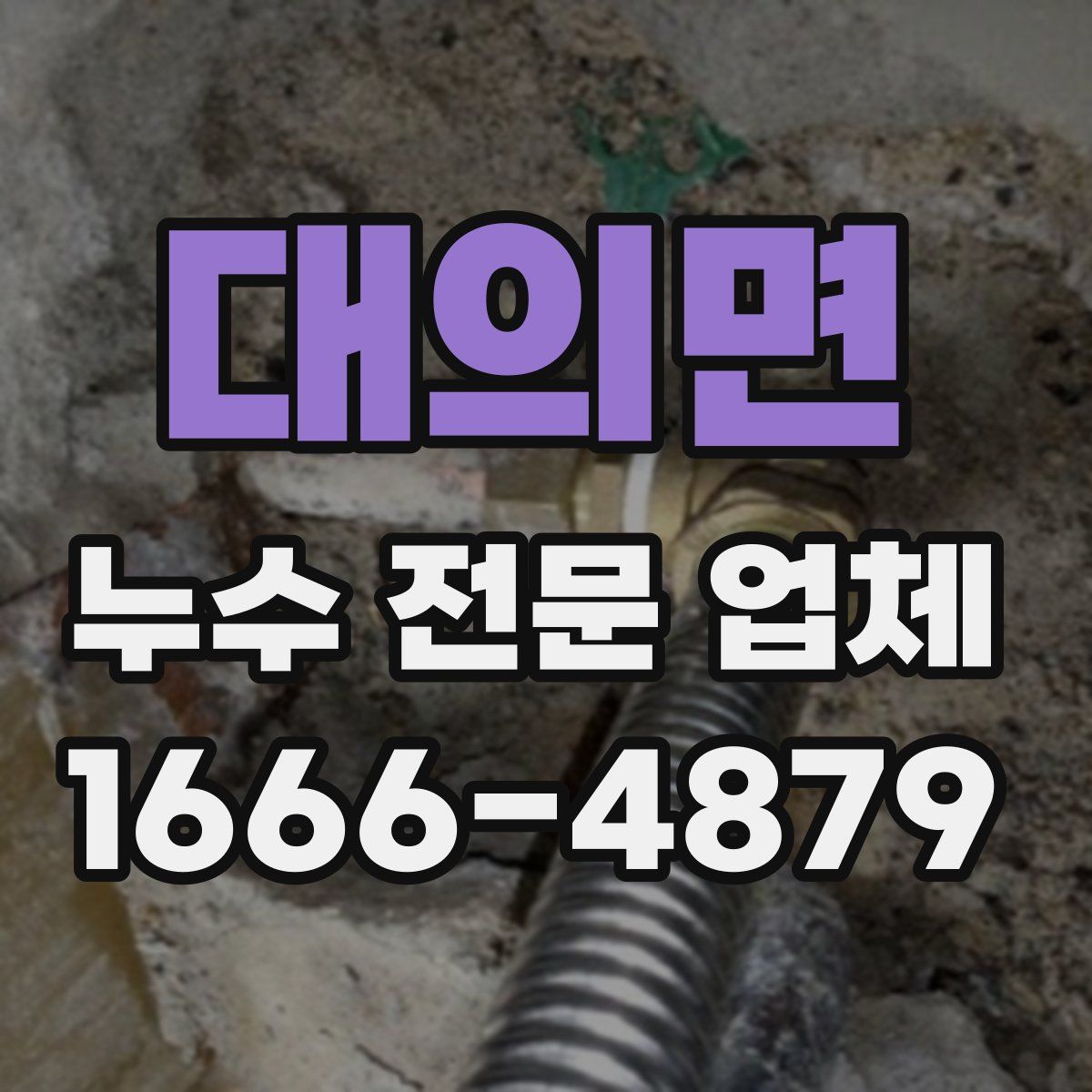 대의면 누수 전문 업체