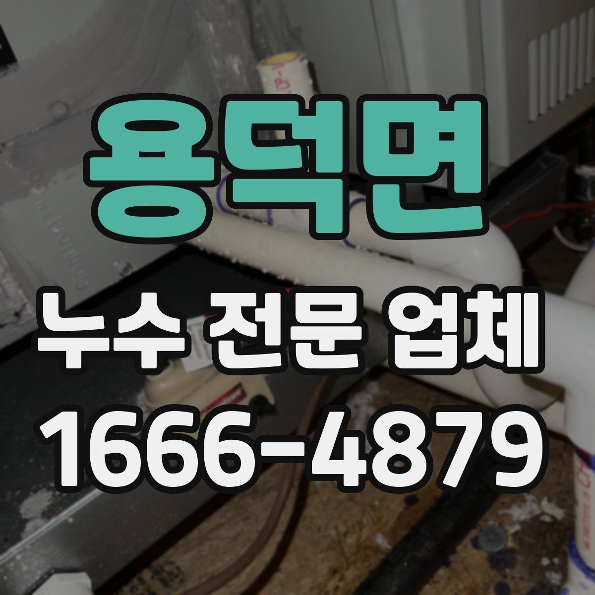 용덕면 누수 전문 업체