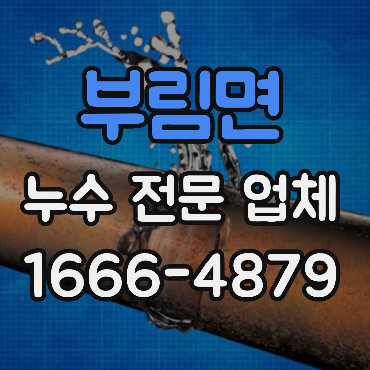 부림면 누수 전문 업체