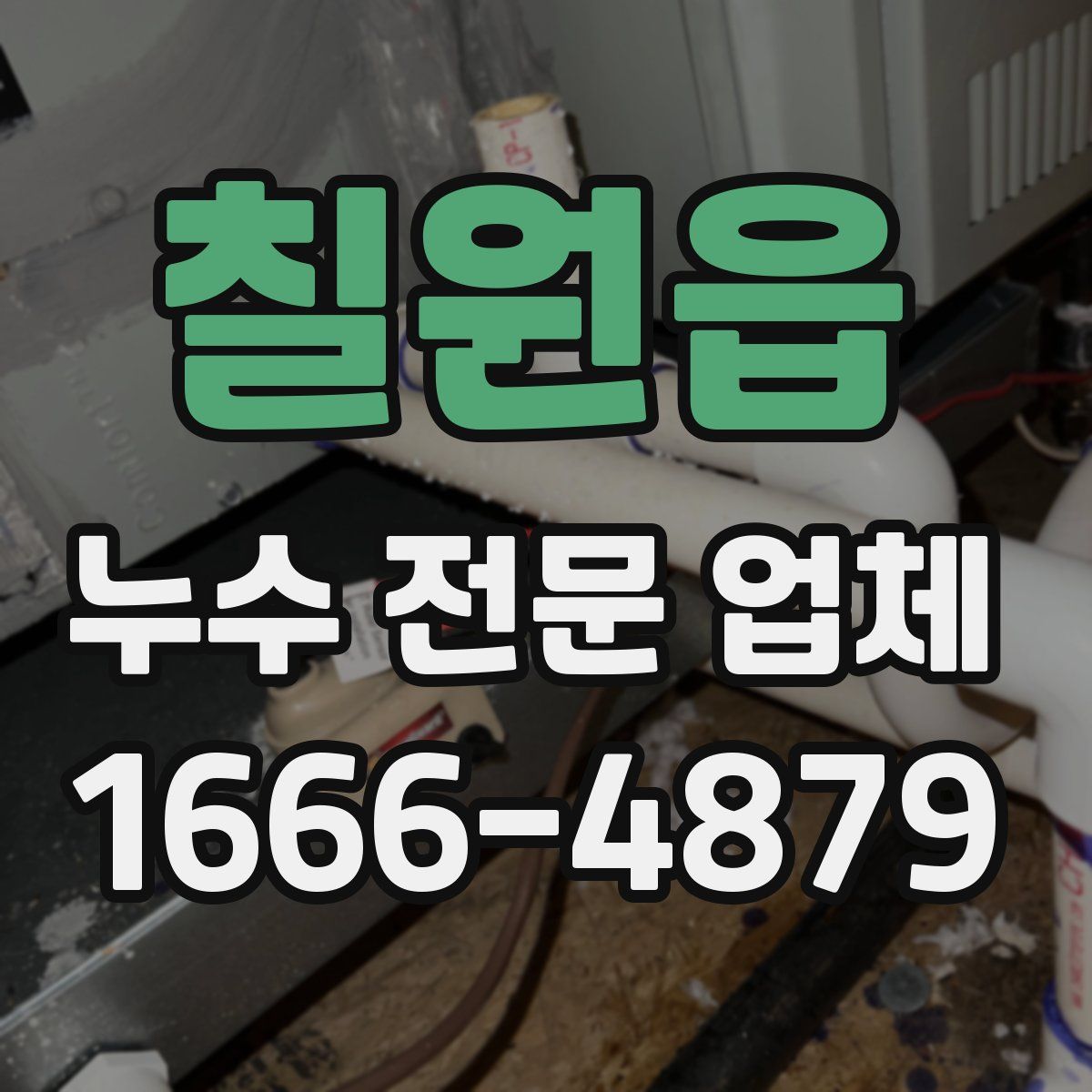 칠원읍 누수 전문 업체