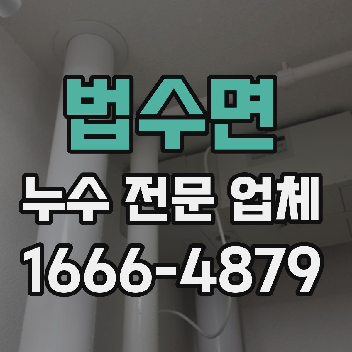 법수면 누수 전문 업체