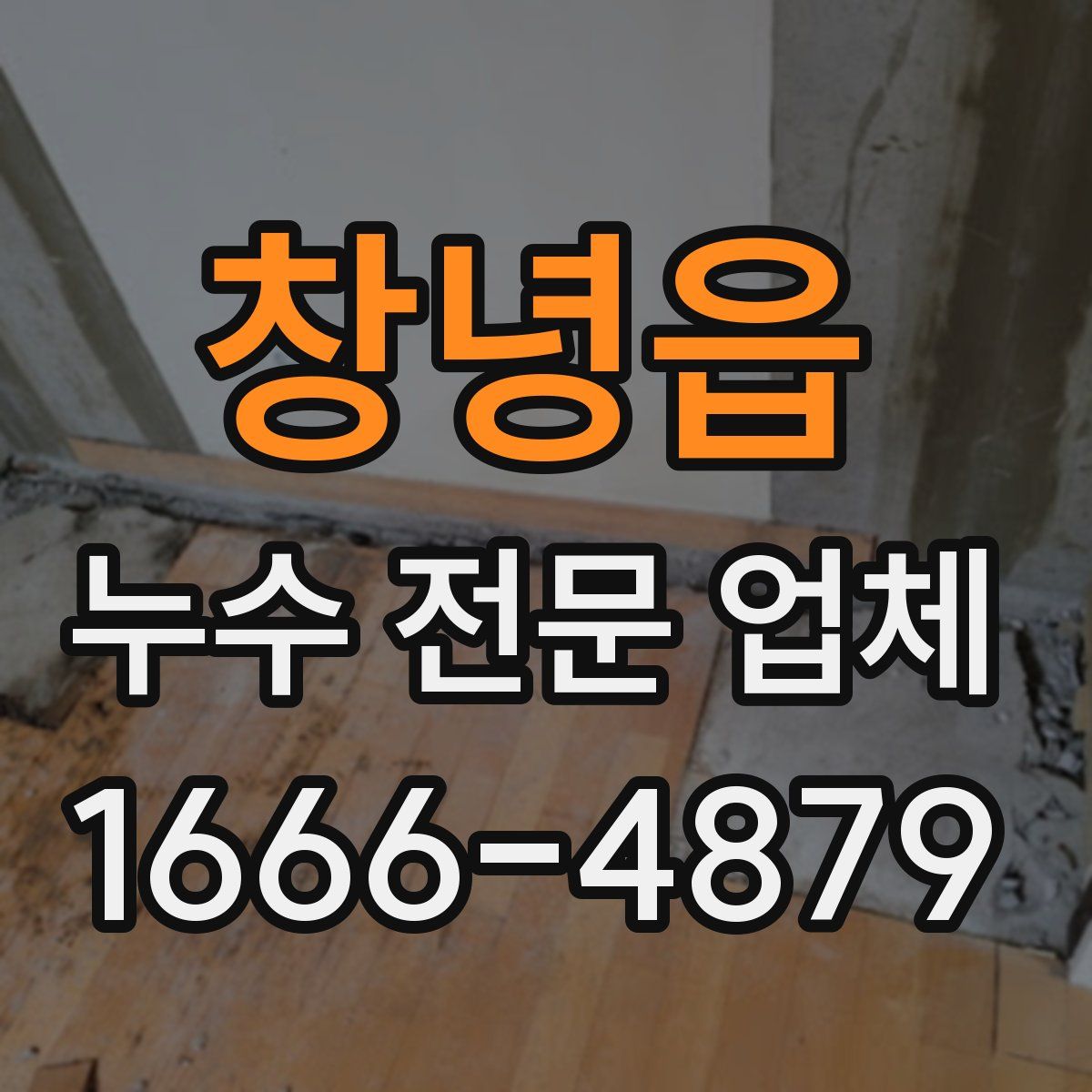 창녕읍 누수 전문 업체