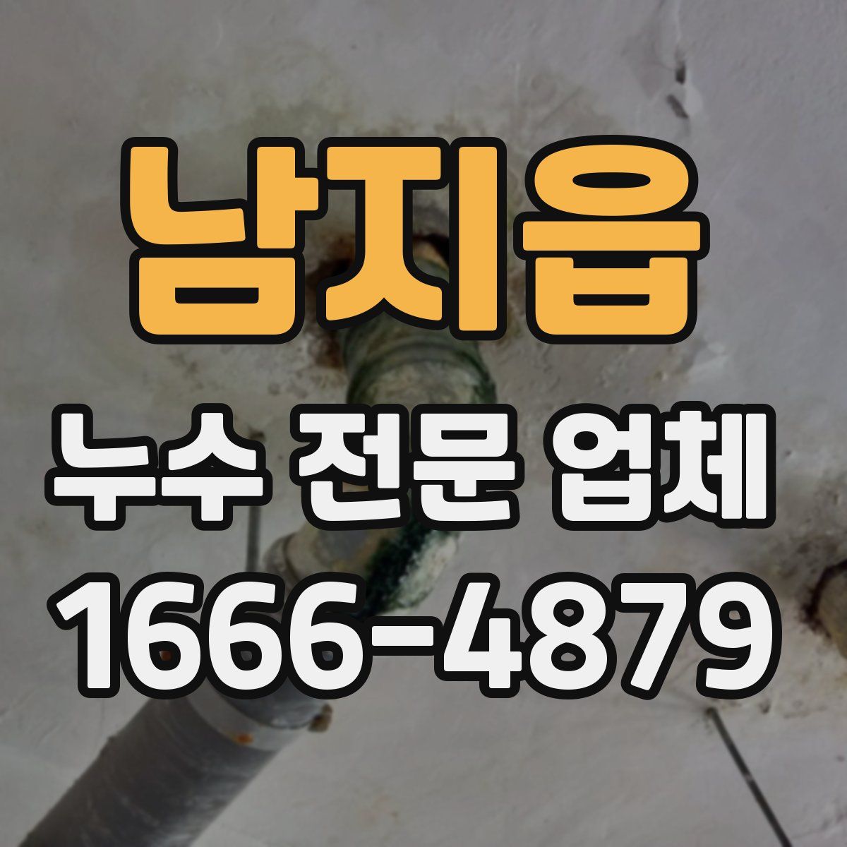 남지읍 누수 전문 업체