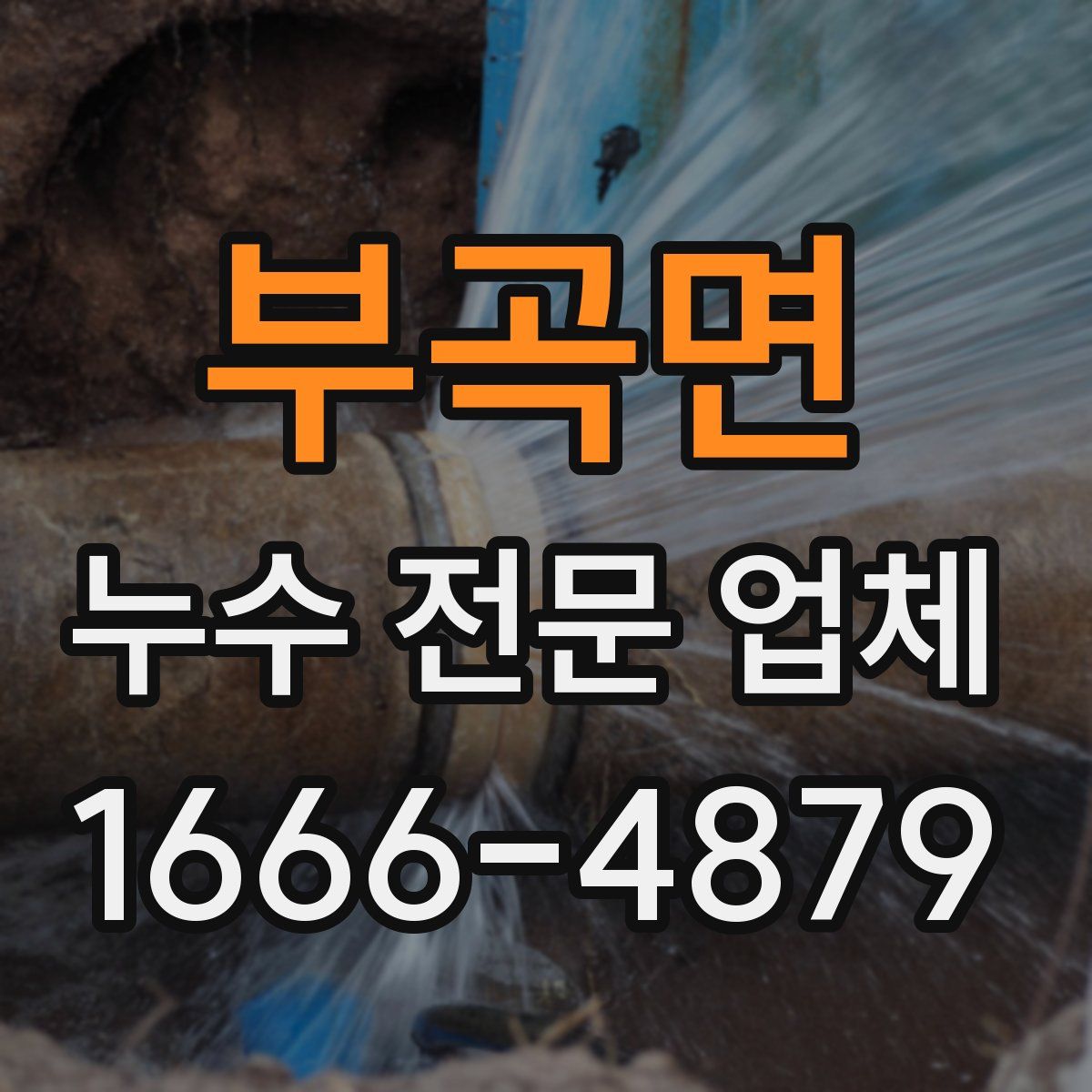 부곡면 누수 전문 업체
