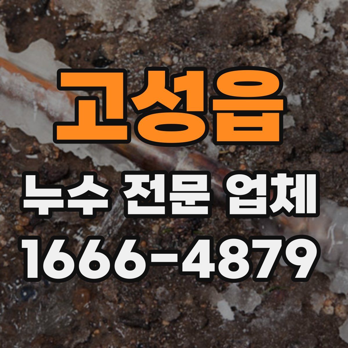 고성읍 누수 전문 업체