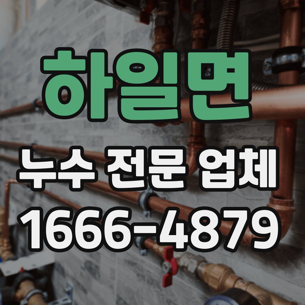 하일면 누수 전문 업체