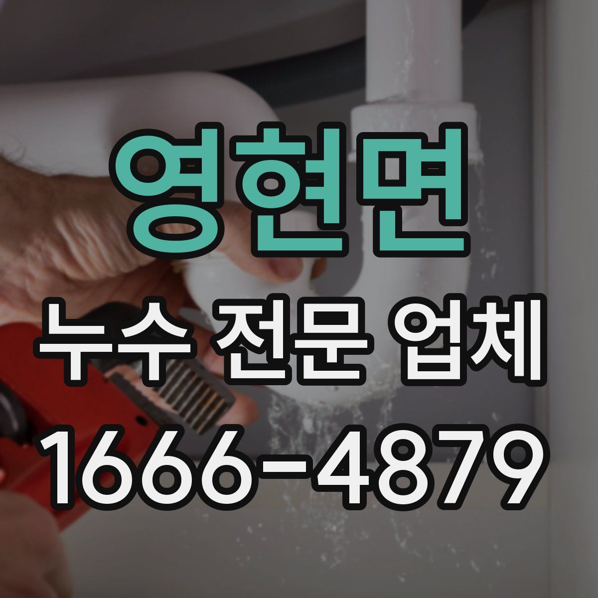 영현면 누수 전문 업체