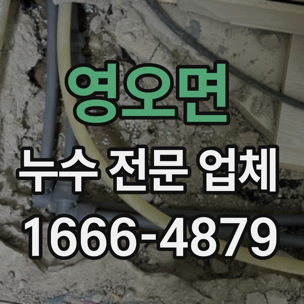 영오면 누수 전문 업체