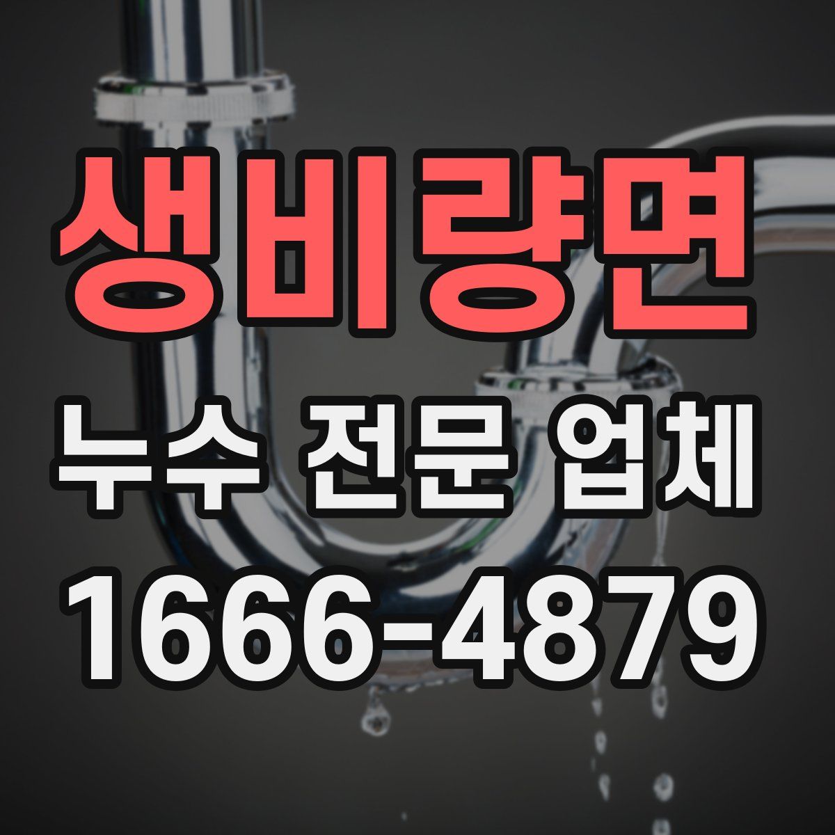 생비량면 누수 전문 업체