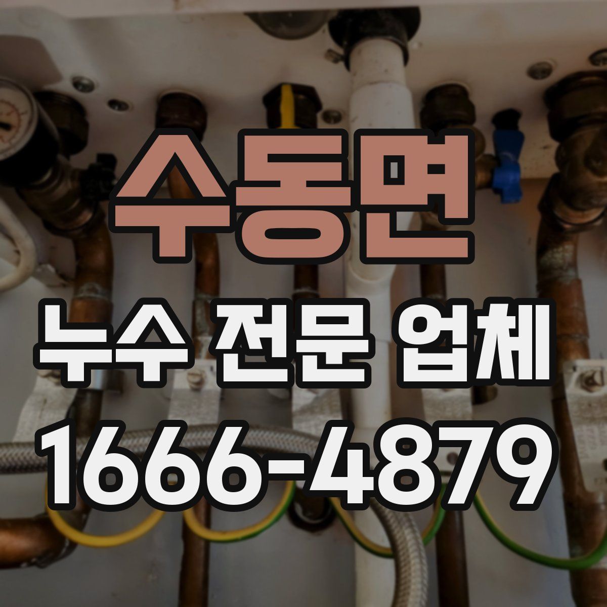 수동면 누수 전문 업체