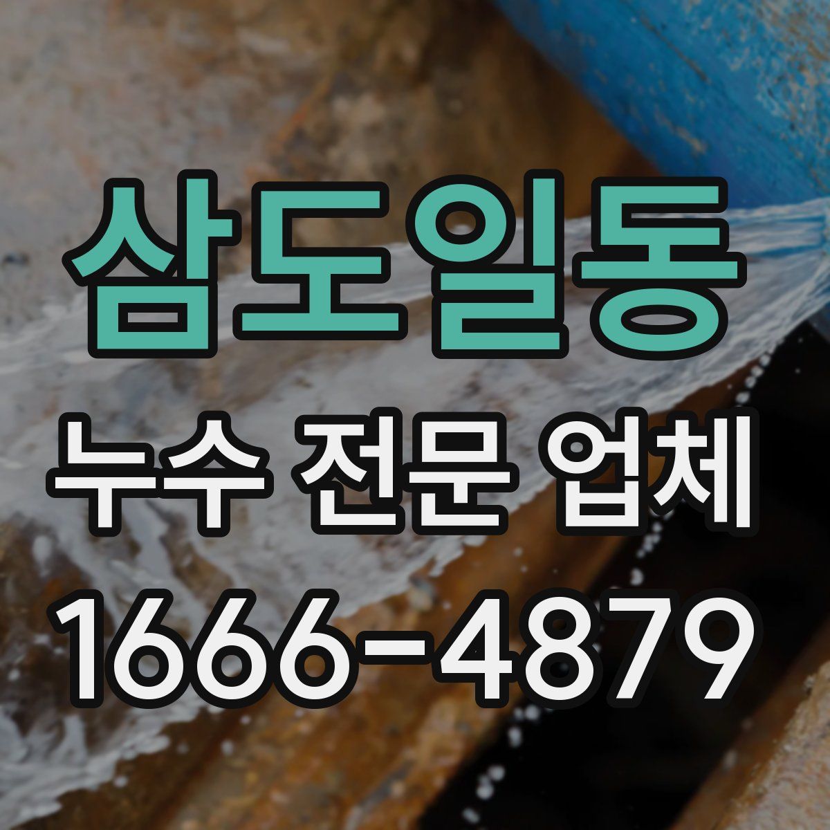 삼도일동 누수 전문 업체