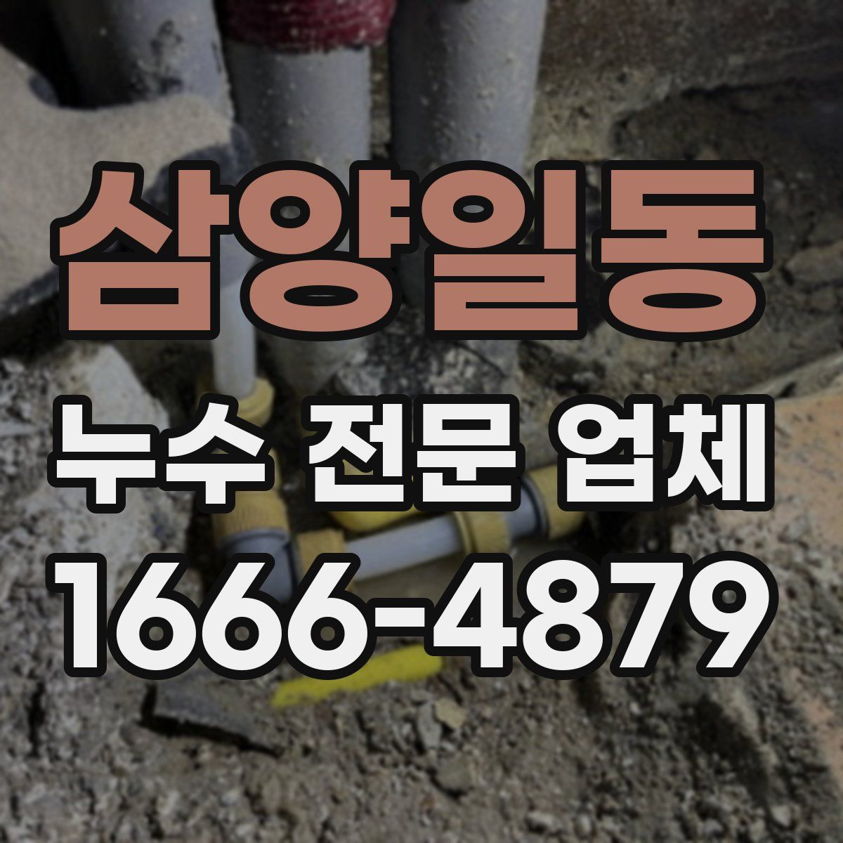 삼양일동 누수 전문 업체
