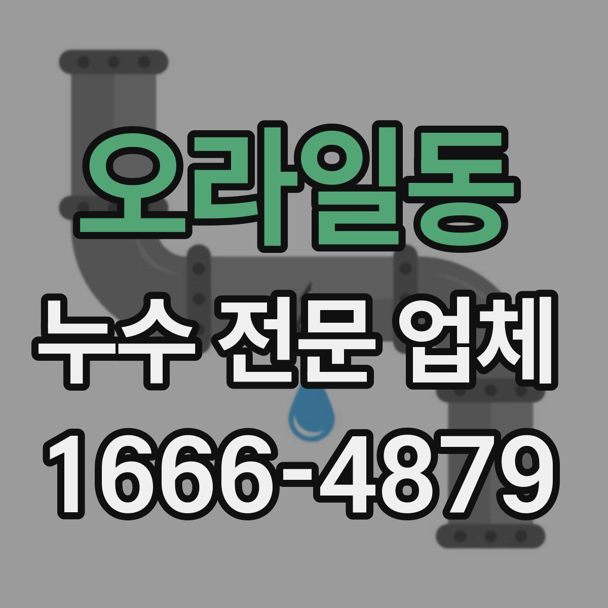 오라일동 누수 전문 업체