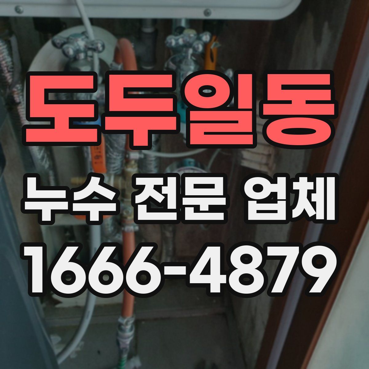 도두일동 누수 전문 업체