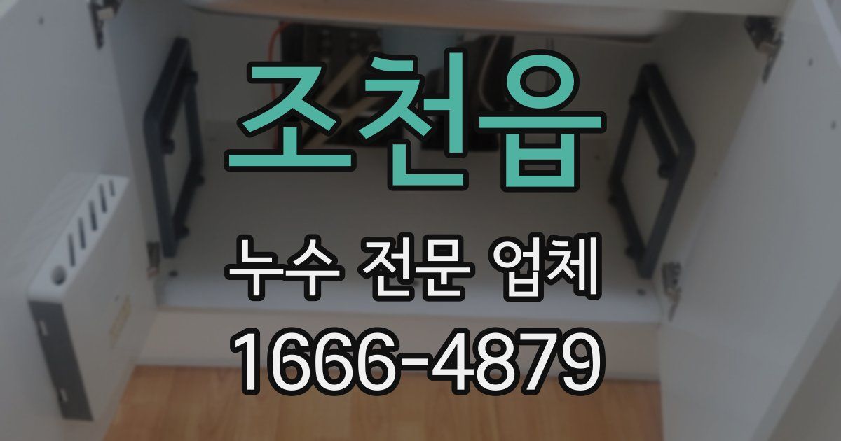 조천읍 누수 전문 업체