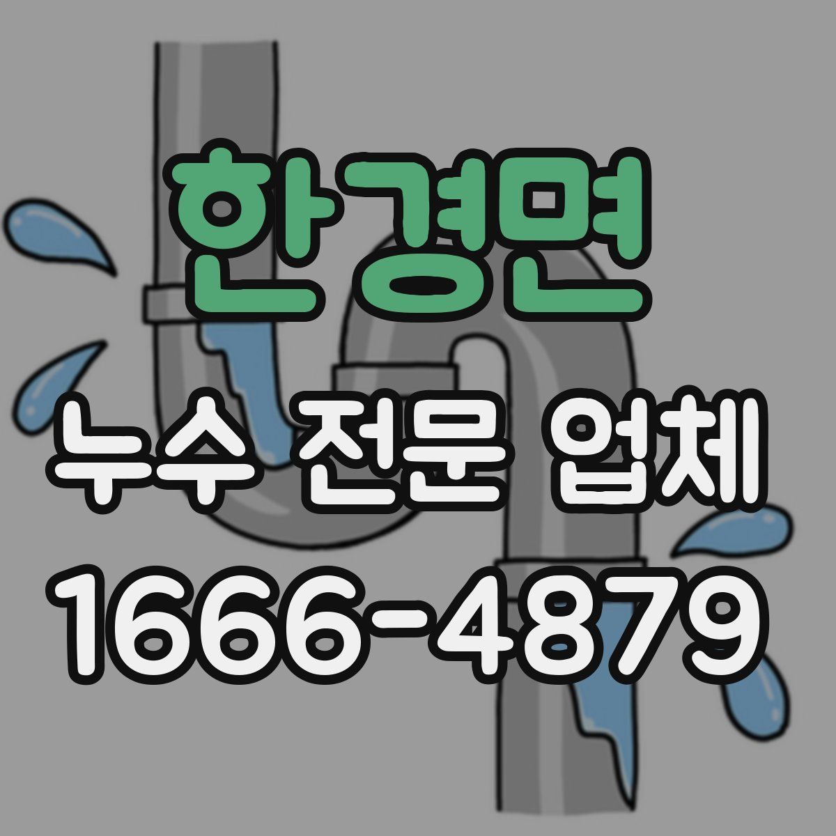 한경면 누수 전문 업체