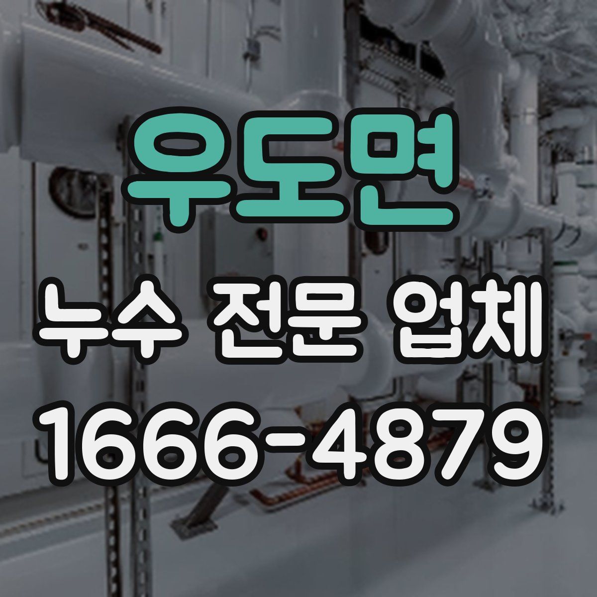 우도면 누수 전문 업체