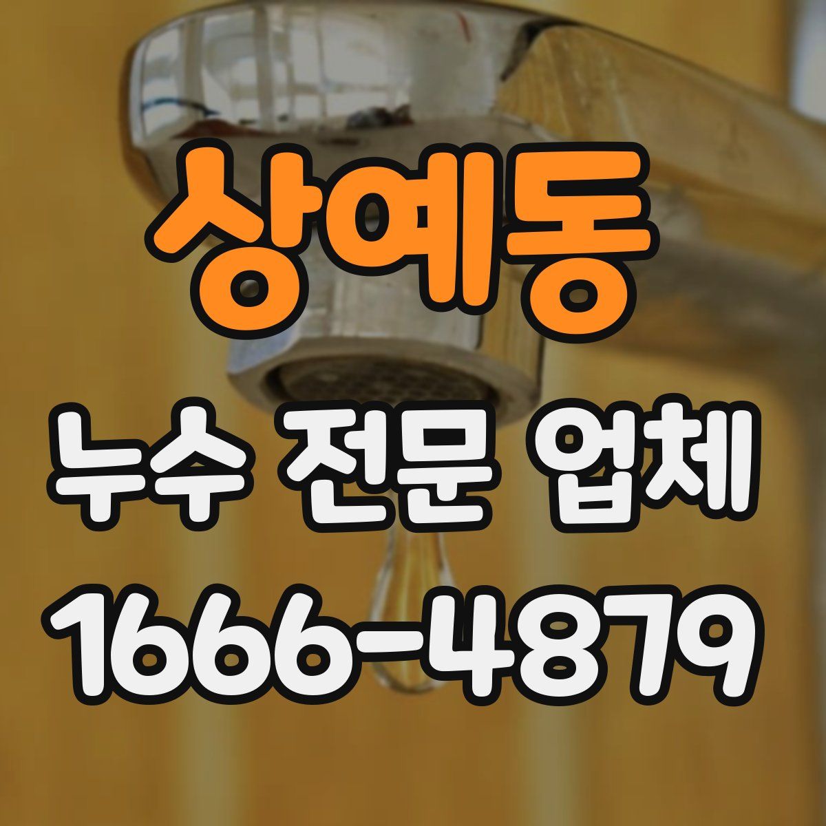상예동 누수 전문 업체