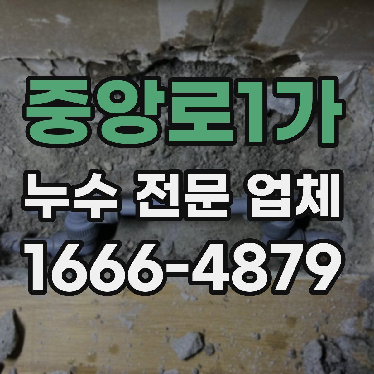중앙로1가 누수 전문 업체