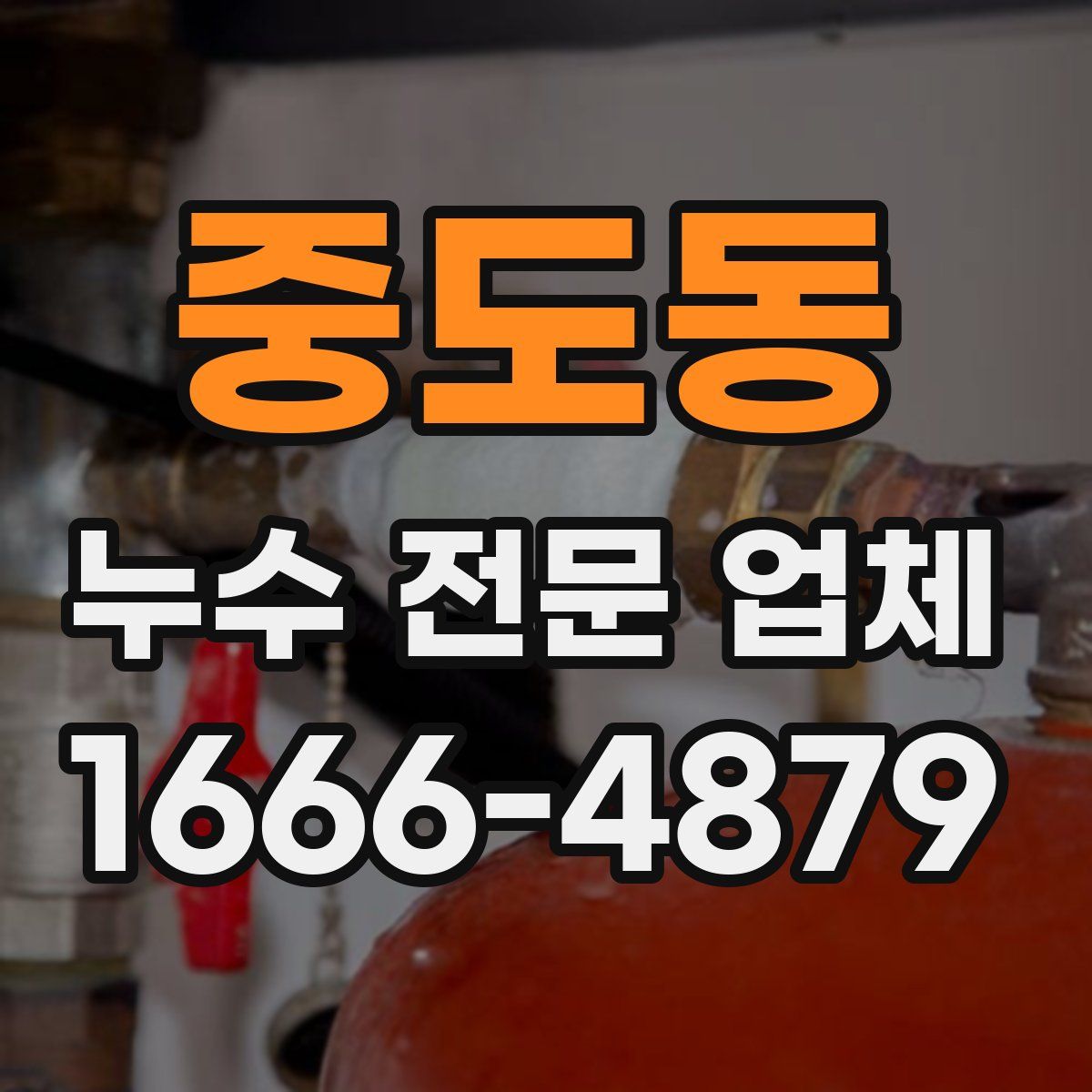 중도동 누수 전문 업체