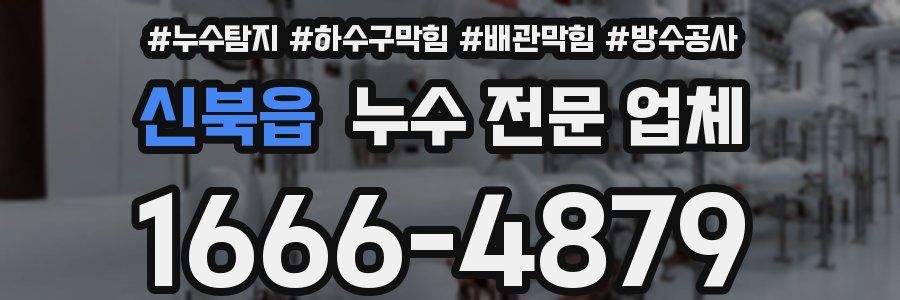 신북읍 누수 전문 업체