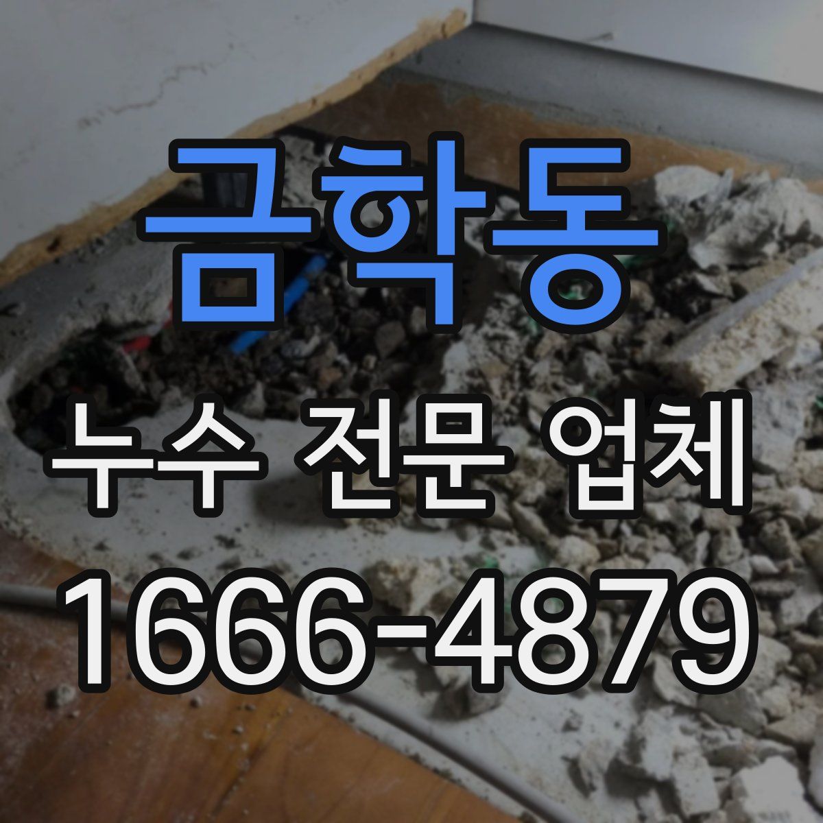금학동 누수 전문 업체