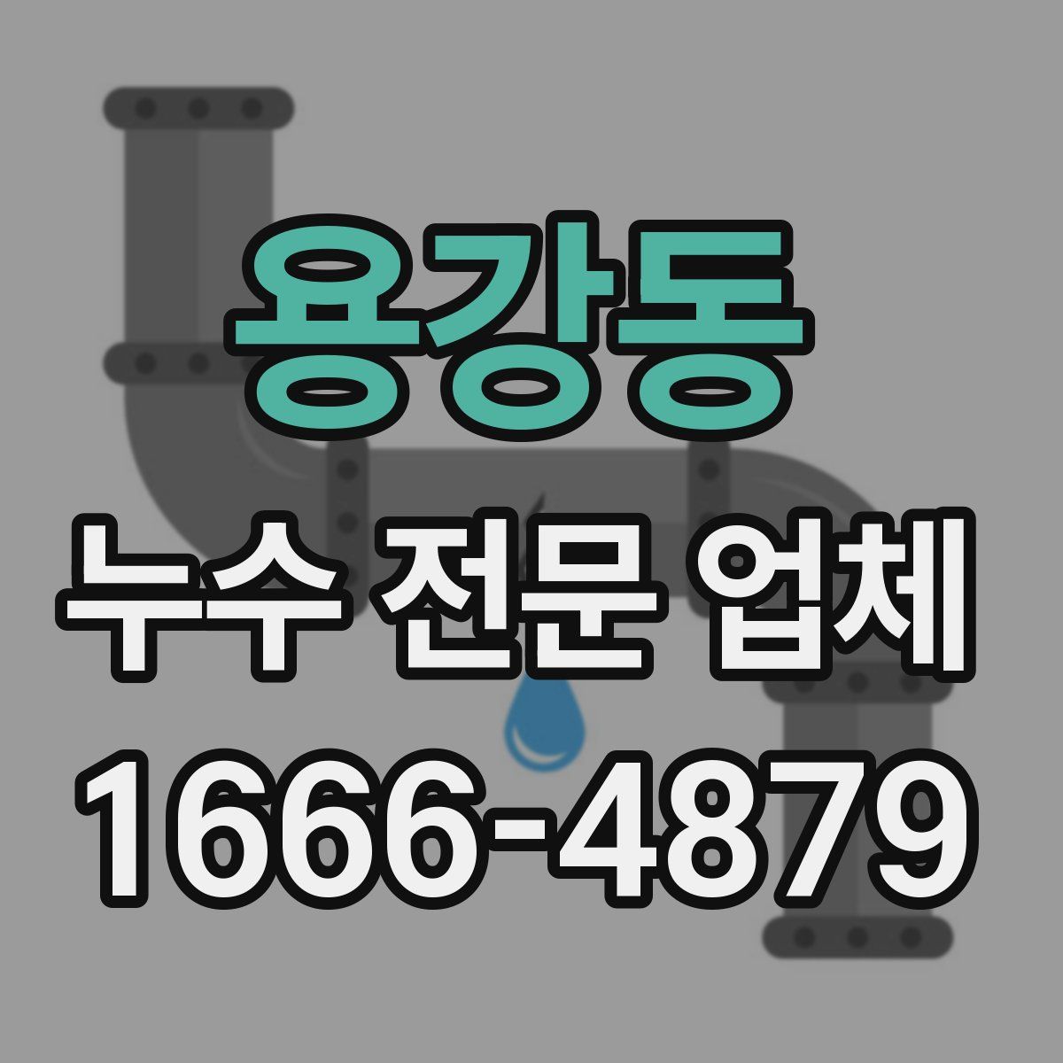 용강동 누수 전문 업체