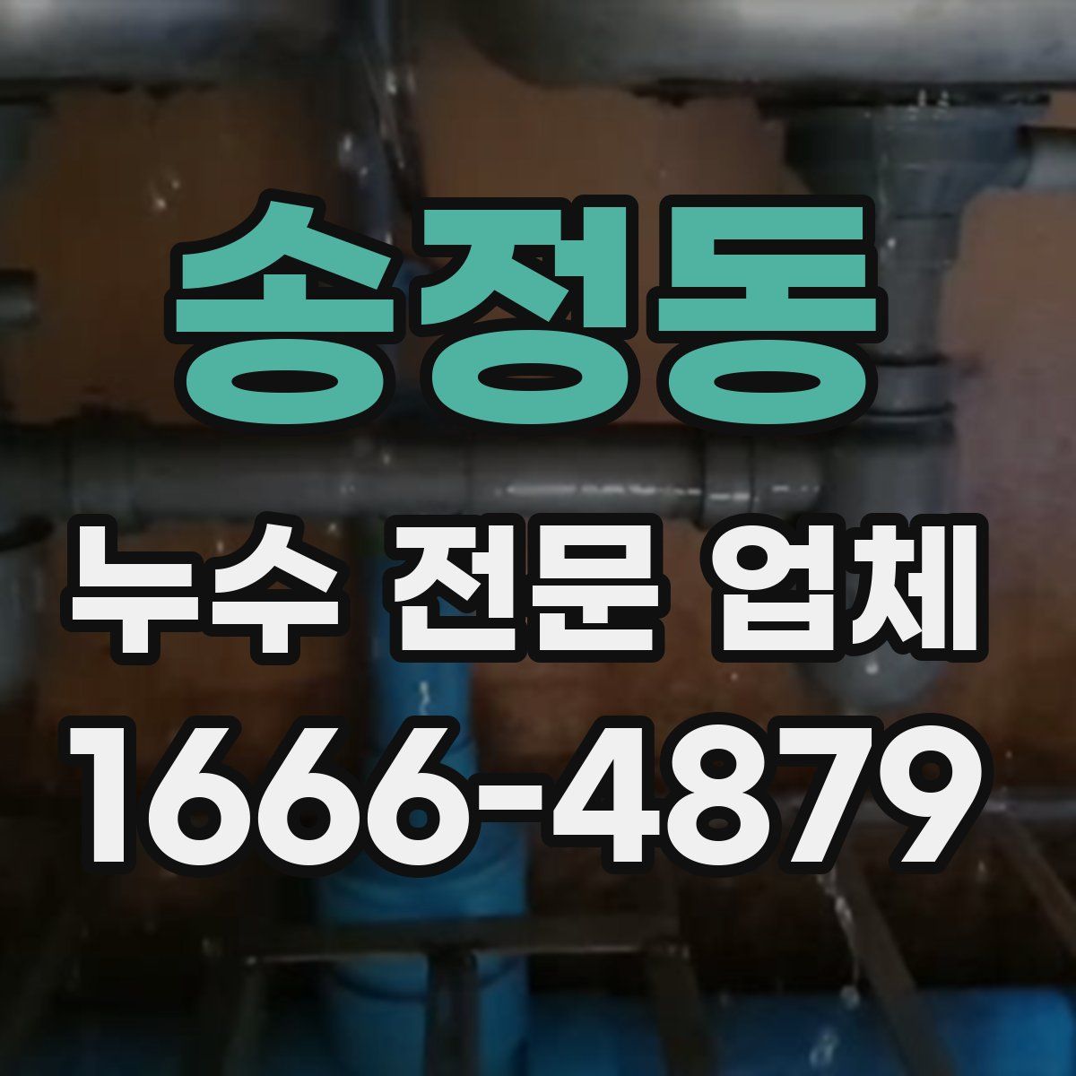 송정동 누수 전문 업체
