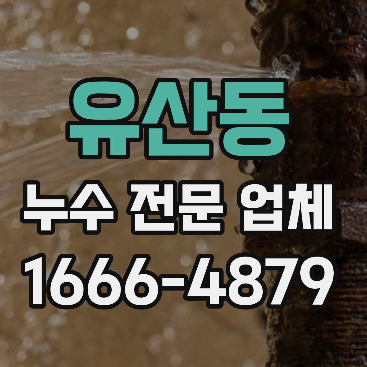 유산동 누수 전문 업체