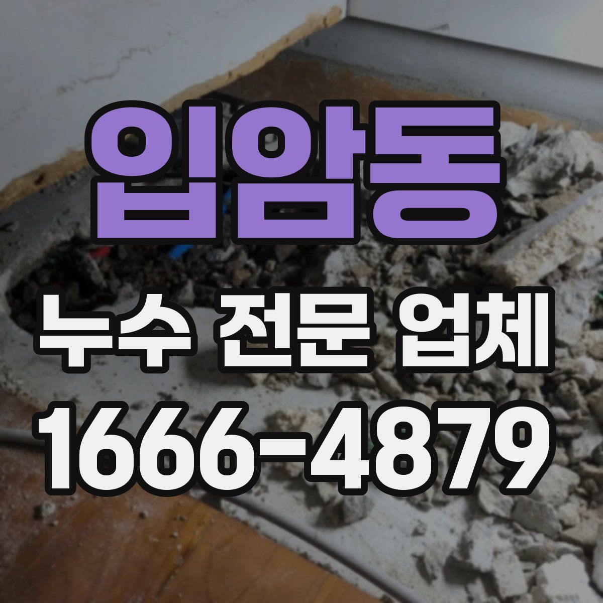 입암동 누수 전문 업체