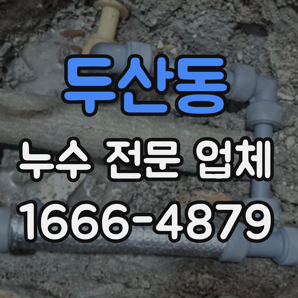 두산동 누수 전문 업체