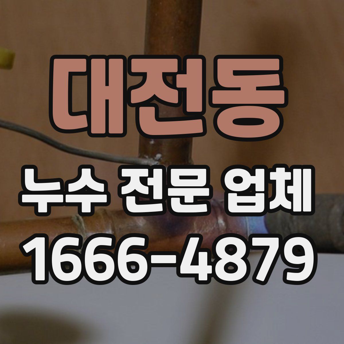 대전동 누수 전문 업체