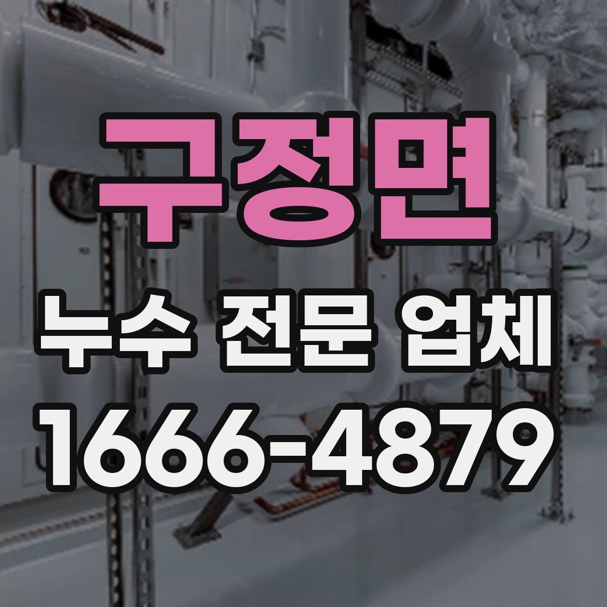 구정면 누수 전문 업체