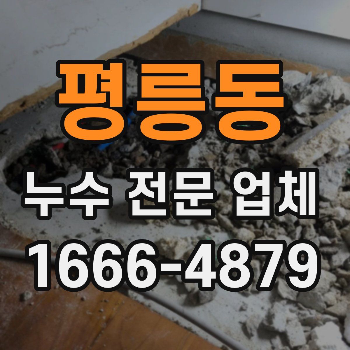 평릉동 누수 전문 업체