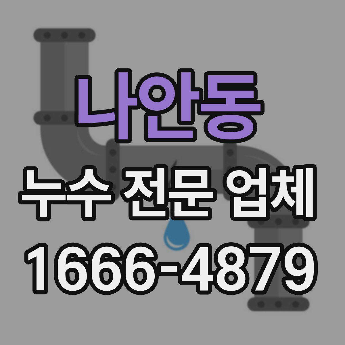 나안동 누수 전문 업체