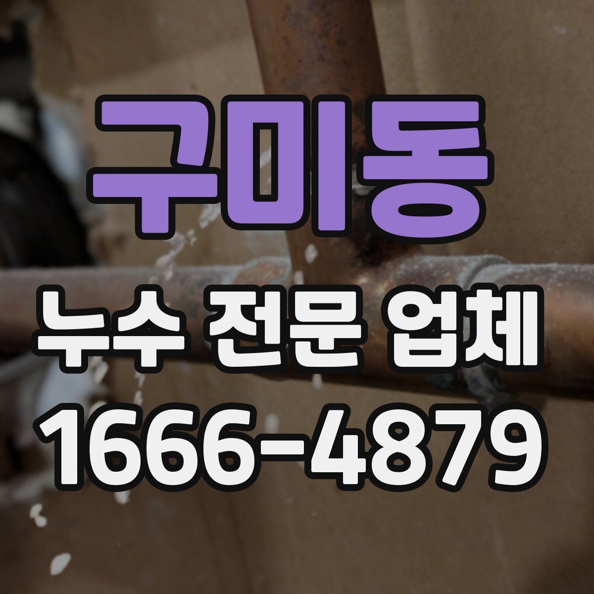 구미동 누수 전문 업체
