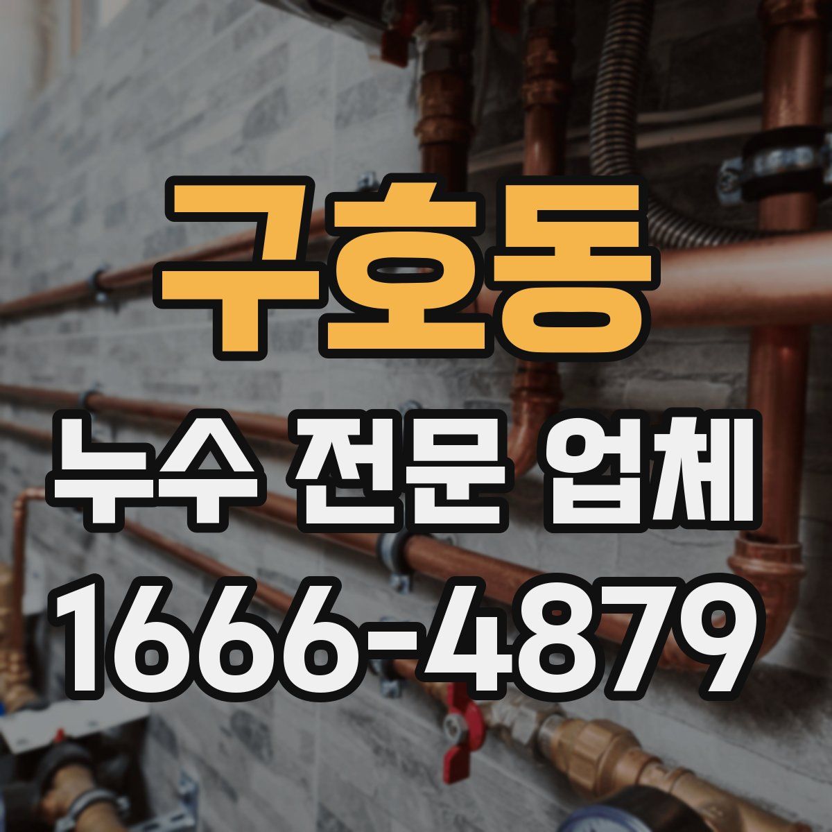 구호동 누수 전문 업체