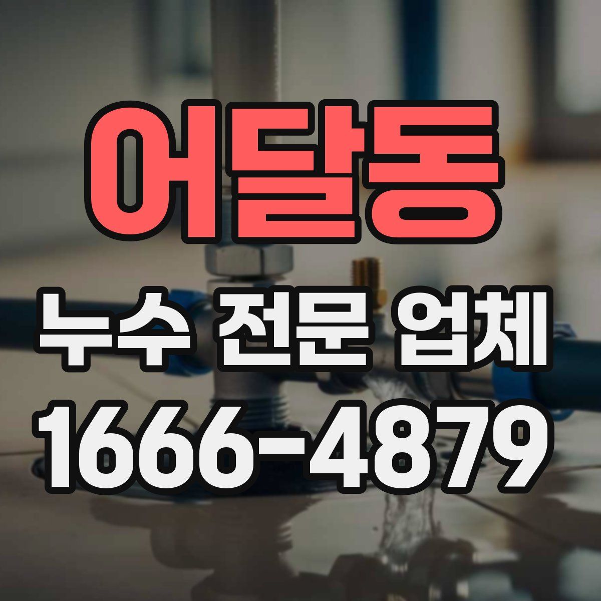 어달동 누수 전문 업체