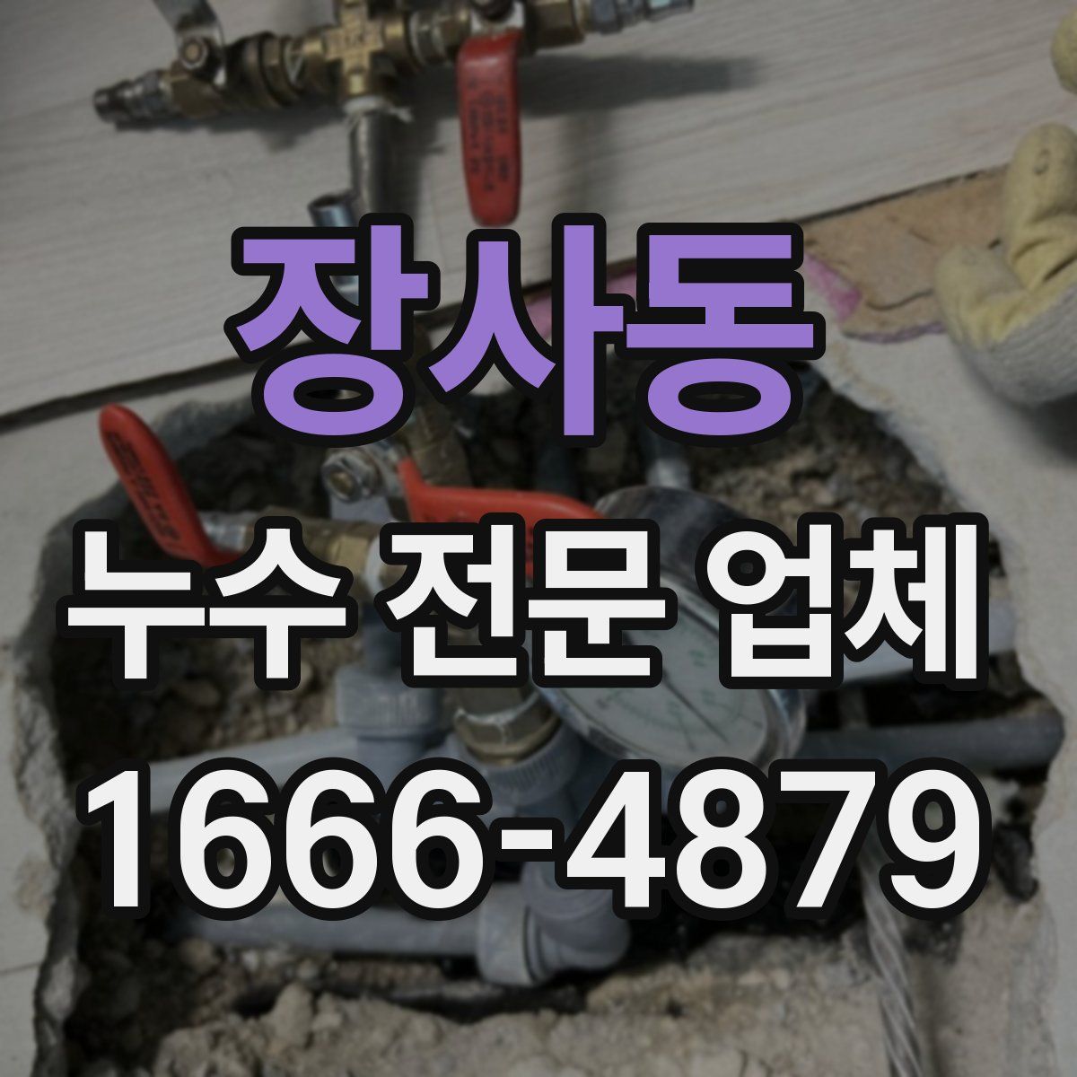 장사동 누수 전문 업체