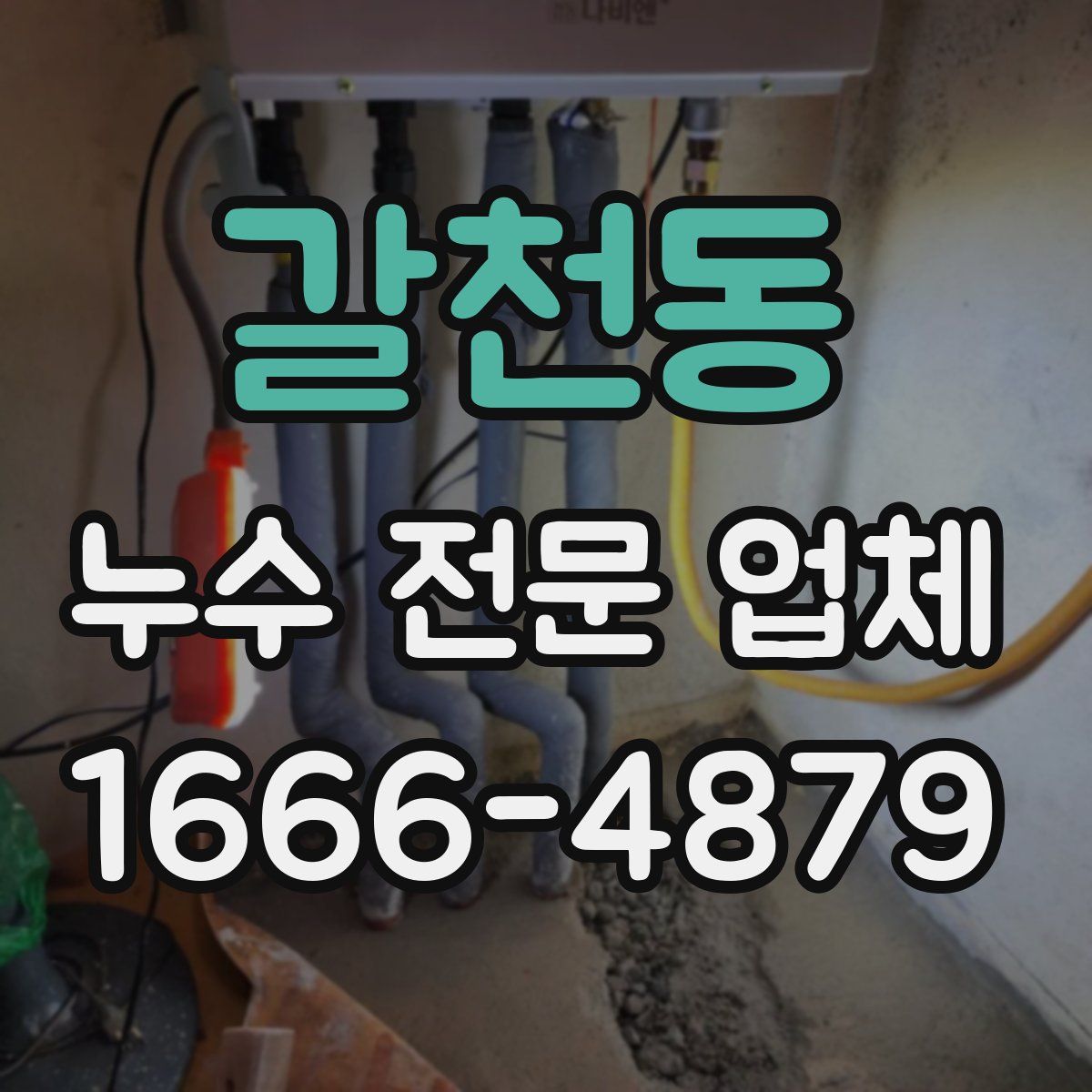 갈천동 누수 전문 업체