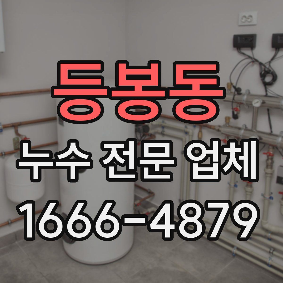 등봉동 누수 전문 업체